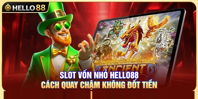 Slot Vốn Nhỏ Hello88 – Cách Quay Chậm Không Đốt Tiền 1 Slot Vốn Nhỏ Hello88 – Cách Quay Chậm Không Đốt Tiền