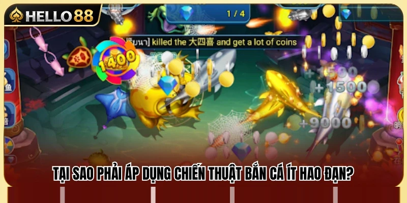 Bắn Cá Ít Hao Đạn Hello88 Cho Người Mới Ăn Xu Tối Đa 2 Lợi ích của việc tối ưu lượng đạn trong game bắn cá Hello88