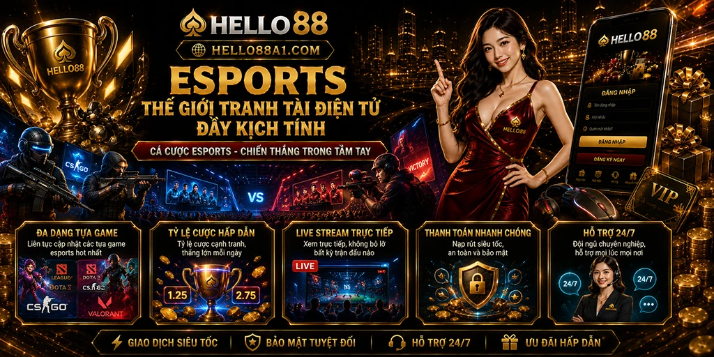 Esports – Thế giới tranh tài điện tử đầy kịch tính 