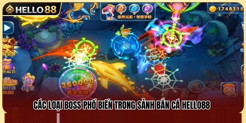 Săn Boss Bắn Cá Hello88 – Khi Nào Nên Xả Đạn? 2 Phần thưởng giá trị từ các màn săn boss bắn cá Hello88