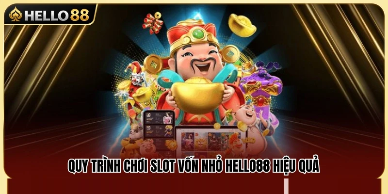 Slot Vốn Nhỏ Hello88 – Cách Quay Chậm Không Đốt Tiền 3 Hướng dẫn xây dựng kế hoạch chơi slot vốn nhỏ Hello88